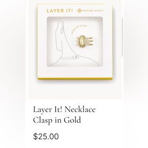 Kendra Scott Layer It Necklace Clasp